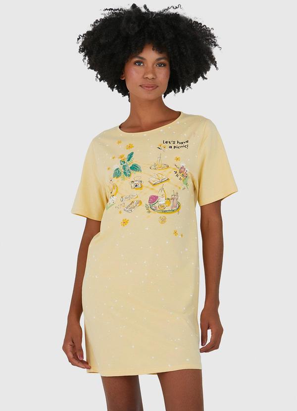 Malwee - Camisola Amarela Let'S Have a Picnic