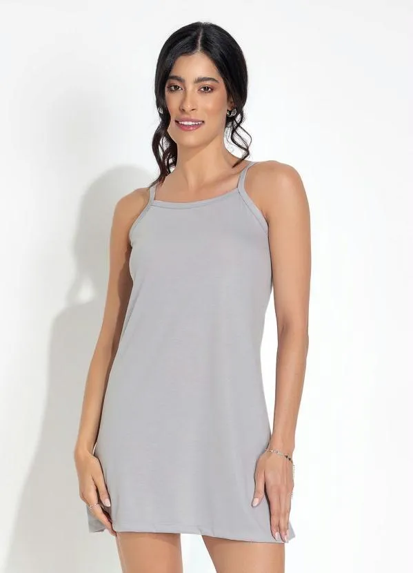 Alma Dolce - Camisola Cinza de Alcinha