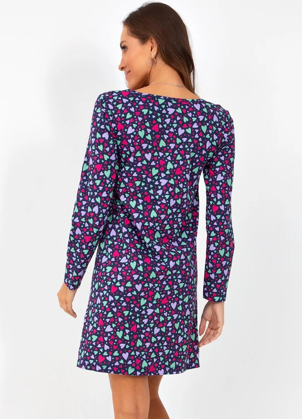 Alma Dolce - Camisola Corações Coloridos em Malha de Algodão 2