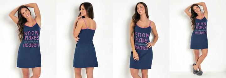 Camisola de Alcinha com Friso Contrastante