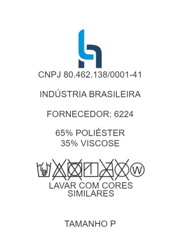 Alma Dolce - Camisola Estrela Azul em Poliviscose 4