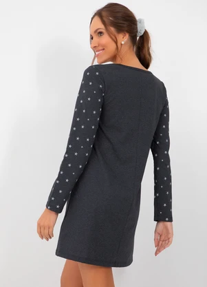 Alma Dolce - Camisola Estrela Mescla em Meia Malha - ALMA DOLCE