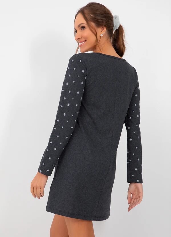 Alma Dolce - Camisola Estrela Mescla em Meia Malha 2