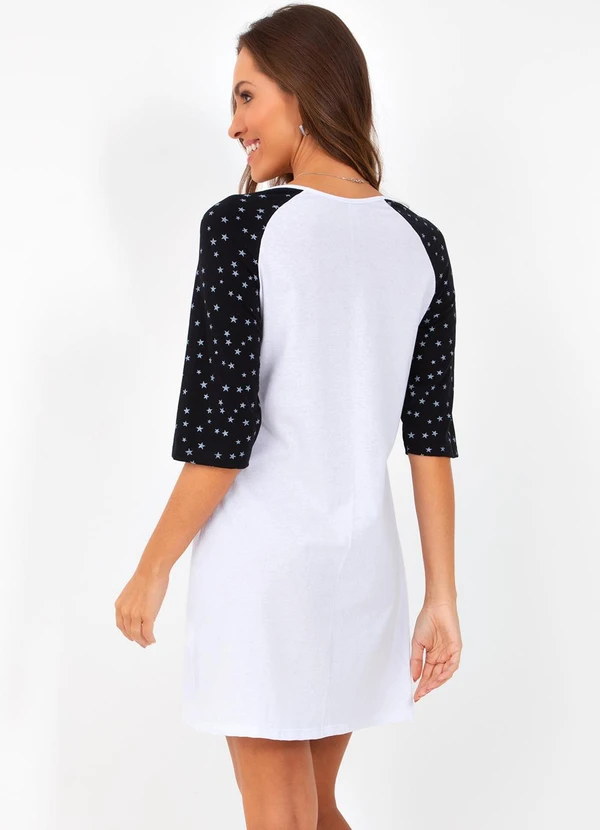 Alma Dolce - Camisola Estrelas em Malha de Algodão 2