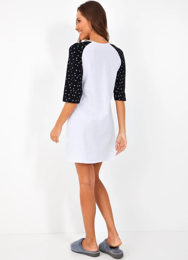 Alma Dolce - Camisola Estrelas em Malha de Algodão 4