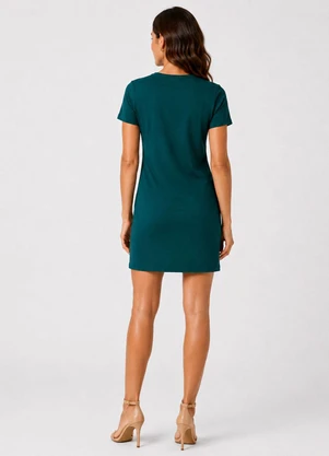 Select - Camisola Feminina Lisa Decote Redondo Verde - SELECT
