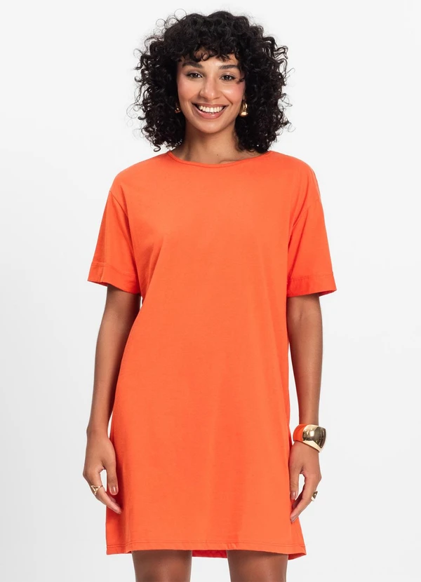 Select - Camisola Feminina Lisa Laranja 3