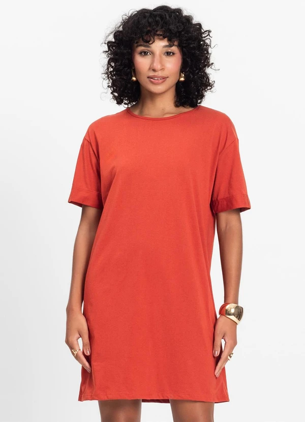 Select - Camisola Feminina Lisa Laranja 3