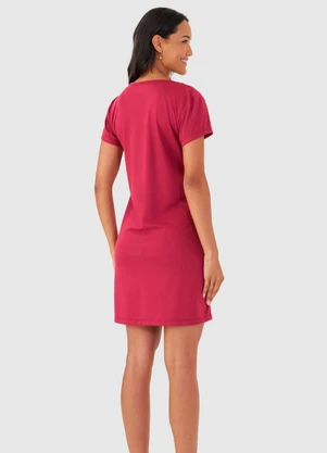 Rovitex - Camisola Feminina Manga Curta Vermelho - ROVITEX
