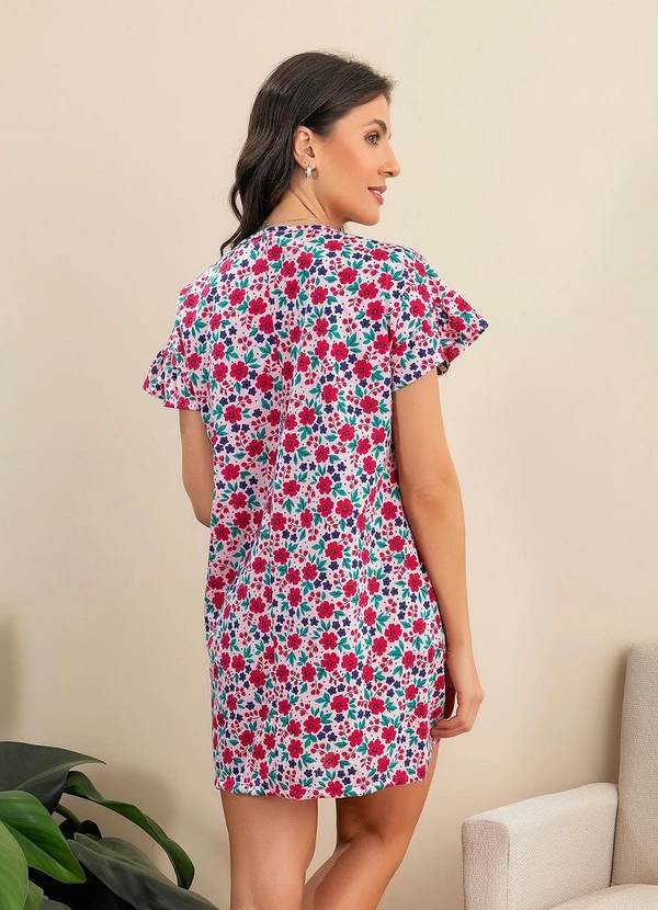 Alma Dolce - Camisola Floral Lúdico em Malha 5
