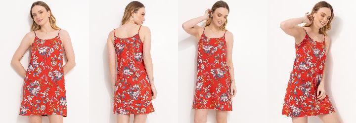 Camisola Floral Vibrante em Poliviscose