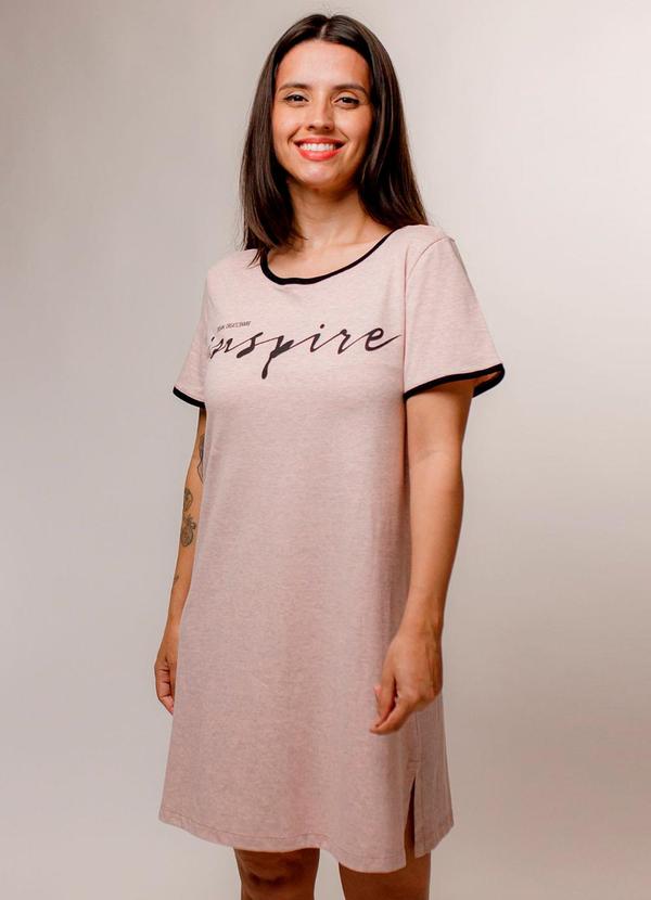 Piante Pijamas - Camisola Inspire Rosa