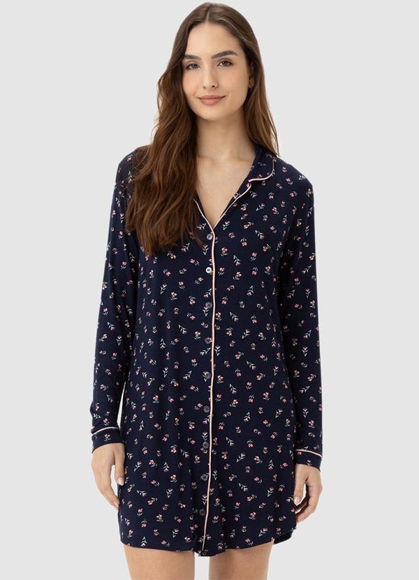Malwee - Camisola Liberty em Viscose Azul