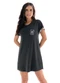 Zee Rucci - Camisola Manga Curta Dobrada Preto - variação: Preto