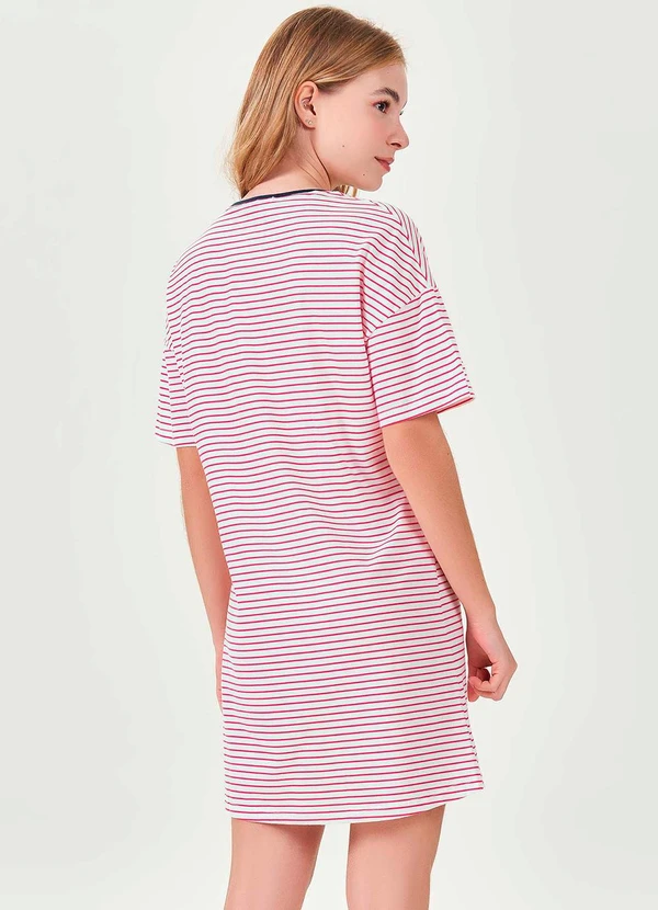 Espaço Pijama - Camisola Manga Curta Off White 2