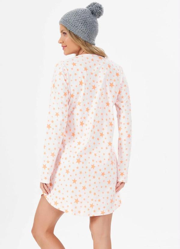 Espaço Pijama - Camisola Manga LongaRosa 2