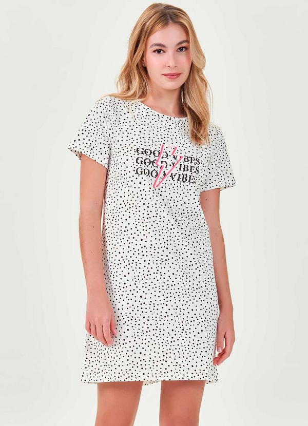 Espaço Pijama - Camisola Off White