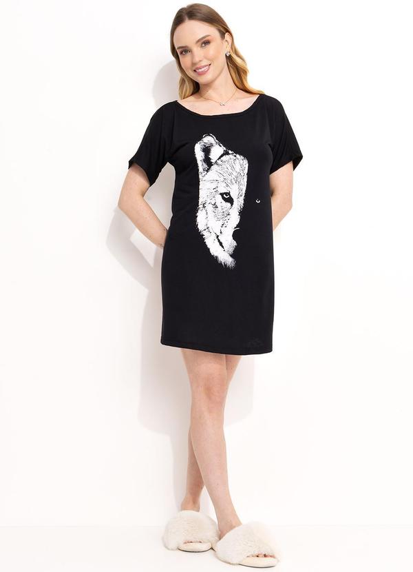 Alma Dolce - Camisola Preta de Mangas Curtas 3