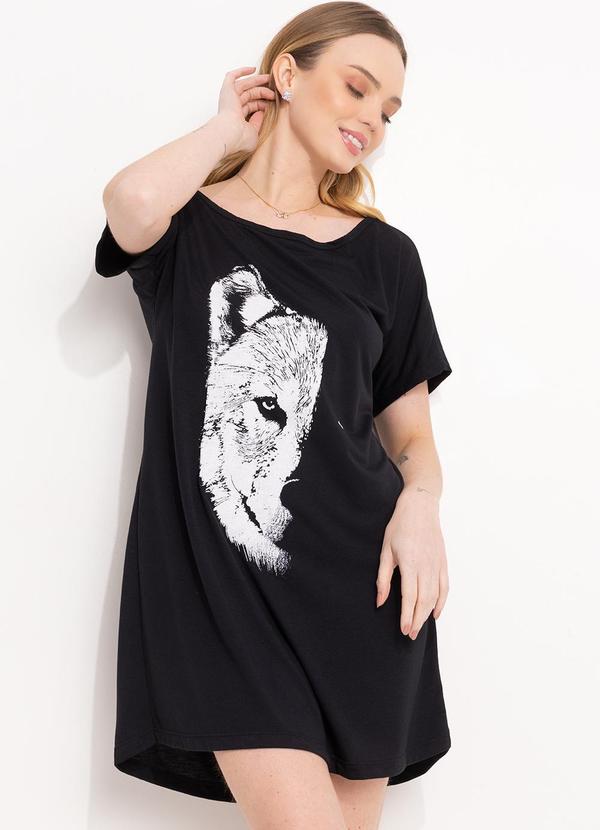 Alma Dolce - Camisola Preta de Mangas Curtas 5