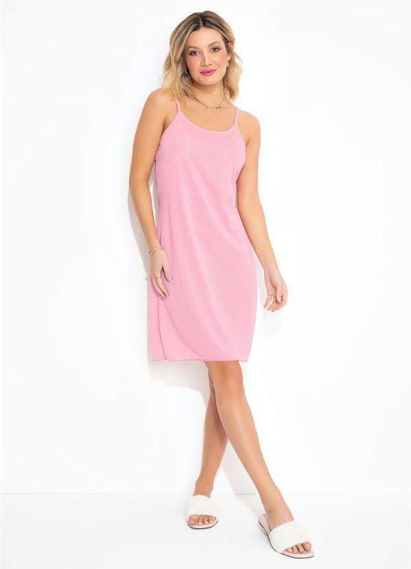 Alma Dolce - Camisola Rosa com Alças de Amarrar Costas 4