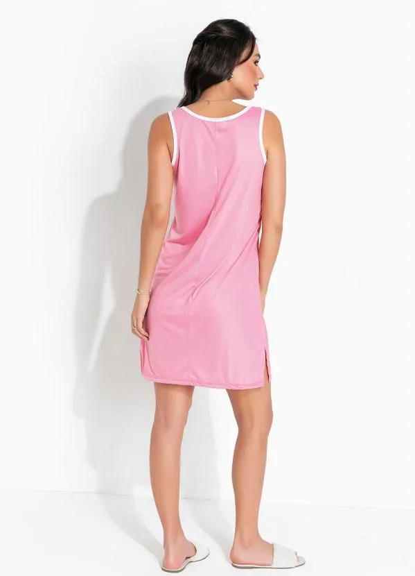 Alma Dolce - Camisola Rosa com Fendas nas Laterais 5