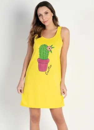 Alma Dolce - Camisola sem Mangas Amarelo - ALMA DOLCE