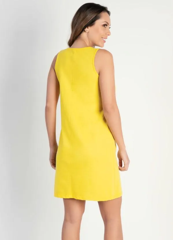 Alma Dolce - Camisola sem Mangas Amarelo 2