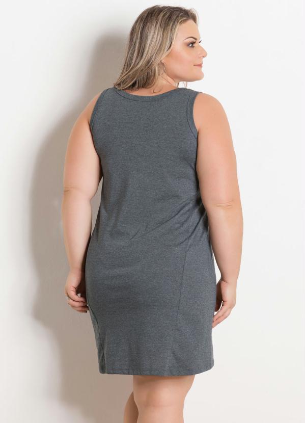 Alma Dolce - Camisola sem Mangas com Recorte Mescla 7