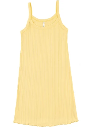 Malwee - Camisola Slim Canelada Amarelo Manteiga - MALWEE