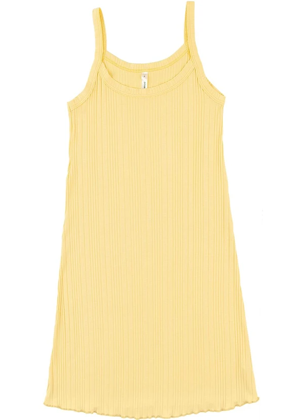 Malwee - Camisola Slim Canelada Amarelo Manteiga 1