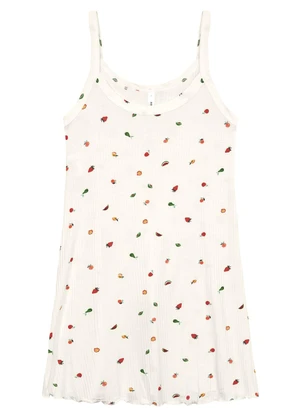 Malwee - Camisola Slim Canelada Branco - MALWEE