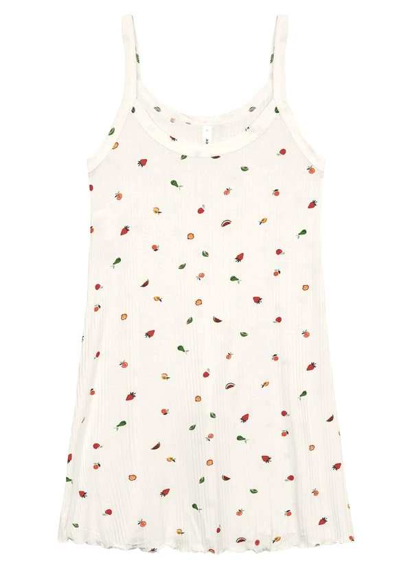 Malwee - Camisola Slim Canelada Branco