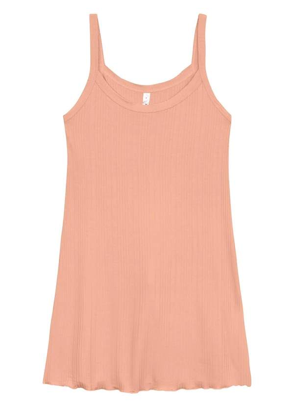 Malwee - Camisola Slim Canelada Coral