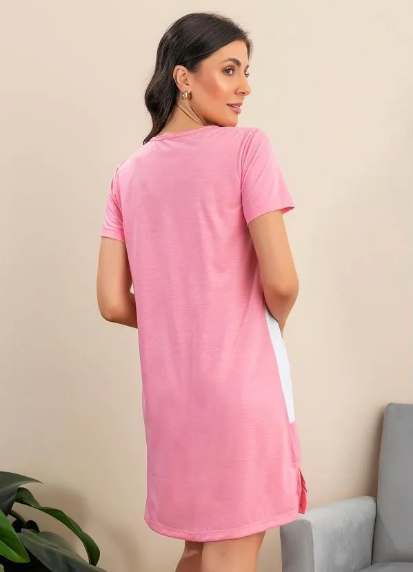 Alma Dolce - Camisola Tricolor Rosa Branco e Amarelo 2