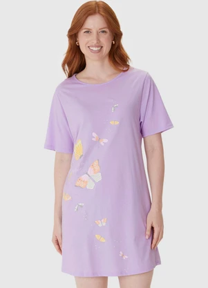 Malwee - Camisola Weekend Vibes Lilás - MALWEE