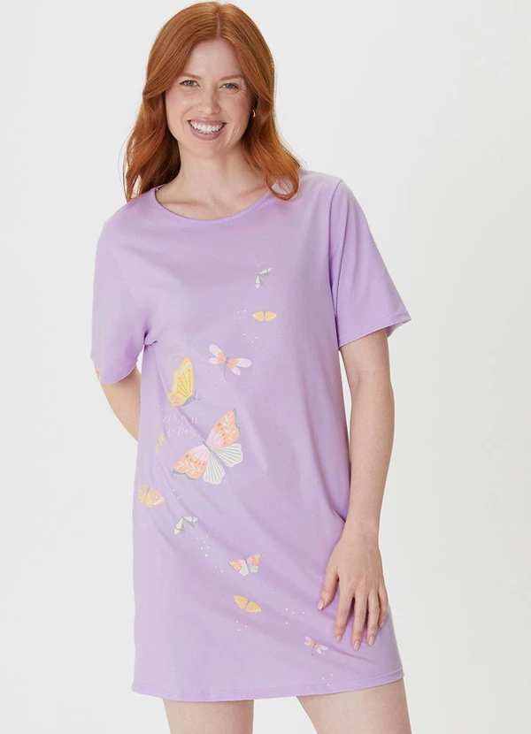 Malwee - Camisola Weekend Vibes Lilás 5