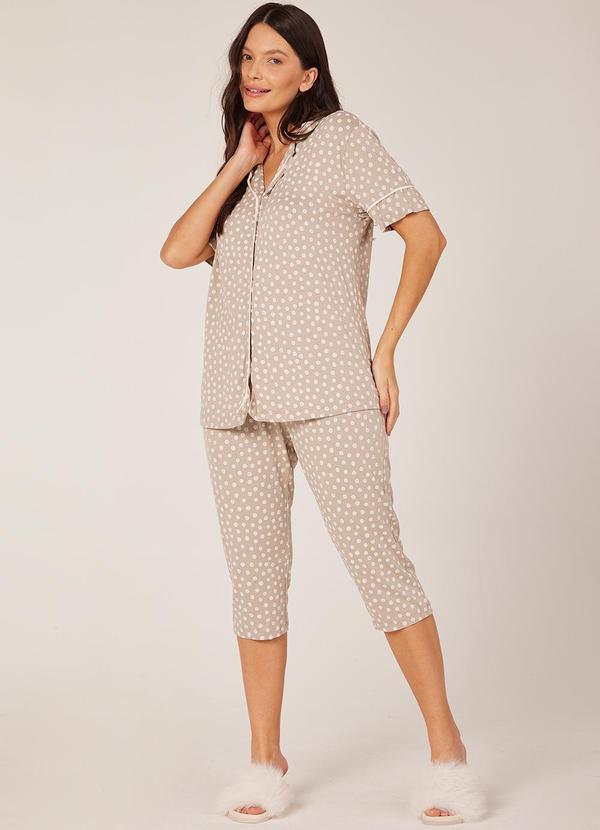 Anna Kock - Pijama Americanocapri Estampado