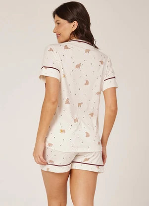 Anna Kock - Pijama Americano Curto Estampado - ANNA KOCK