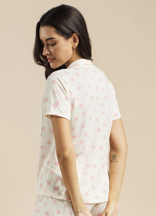 Anna Kock - Pijama Americano Manga Curta Estampado 2