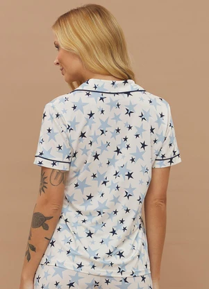 Anna Kock - Pijama Americano Manga Curta Estampado - ANNA KOCK