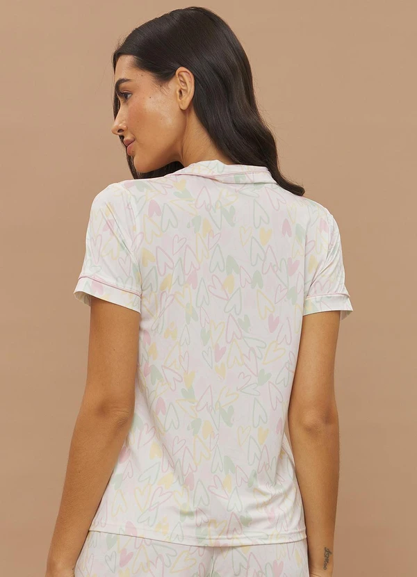 Anna Kock - Pijama Americano Manga Curta Estampado 2