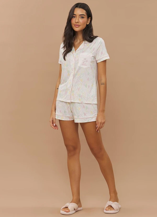 Anna Kock - Pijama Americano Manga Curta Estampado 3