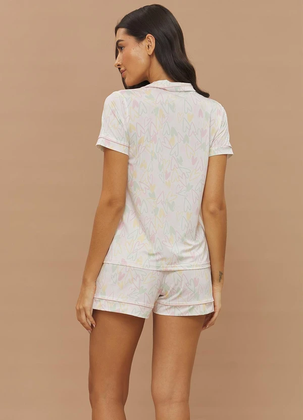 Anna Kock - Pijama Americano Manga Curta Estampado 4