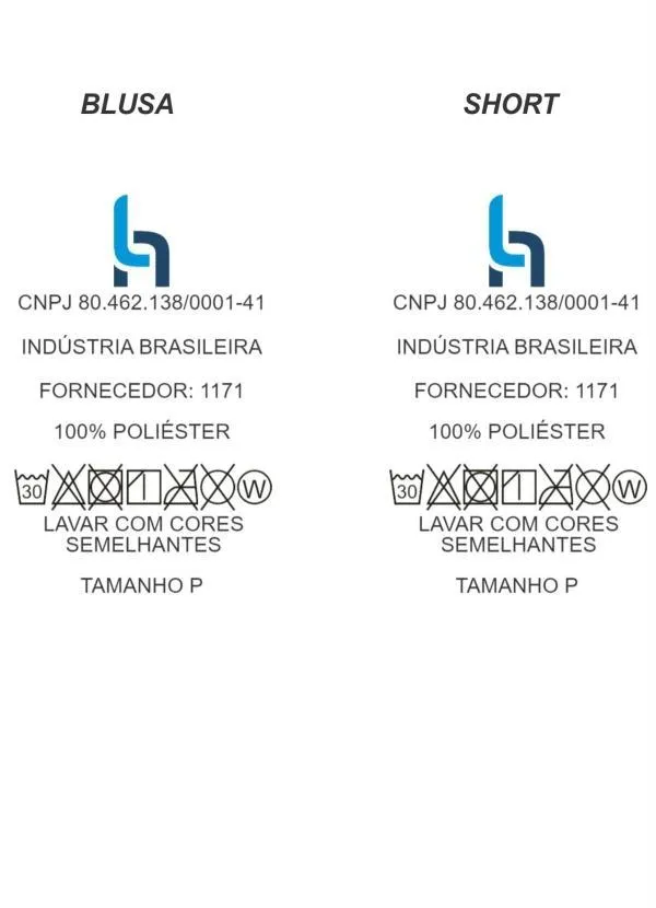 Alma Dolce - Conjunto de Pijama com Recortes Azul Claro 6