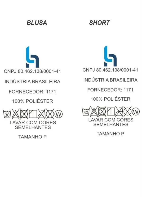 Alma Dolce - Conjunto Manga Longa com Recortes Azul 6