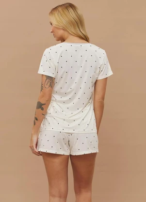 Anna Kock - Conjunto Short Doll Manga Curta Estampado - ANNA KOCK