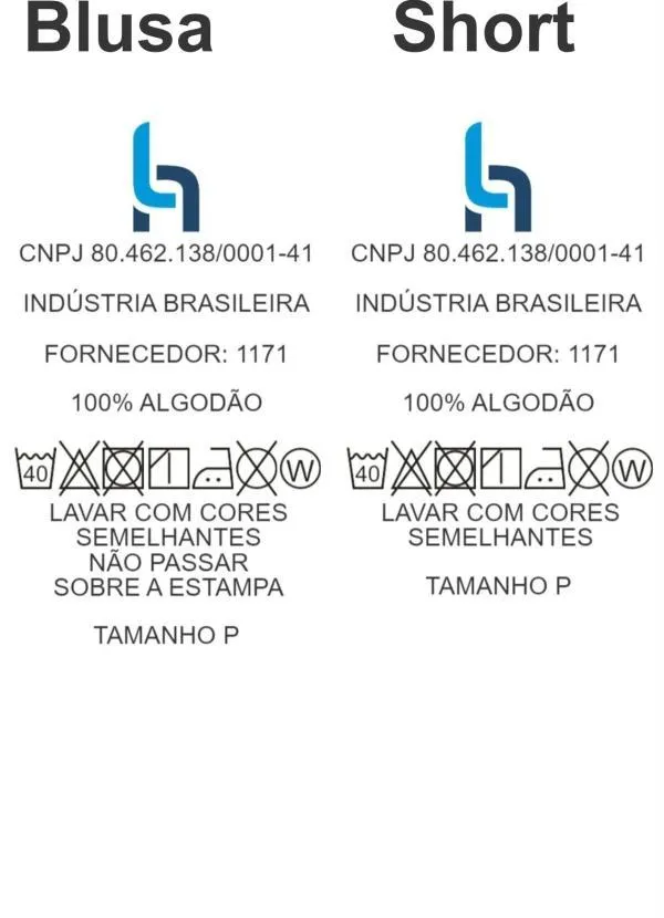 Alma Dolce - Pijama Blusa Manga Longa e Shorts Listrado 6