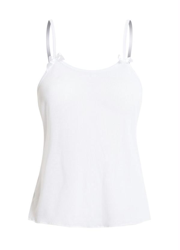 Alma Dolce - Pijama Branco de Alcinha 6