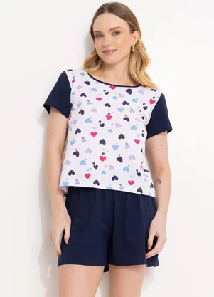 Alma Dolce - Pijama Coração Pet em Malha de Algodão - ALMA DOLCE