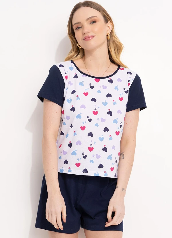 Alma Dolce - Pijama Coração Pet em Malha de Algodão 5